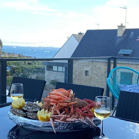 Avec Terrasse Vue Mer, Parking Prive * Ploemeur